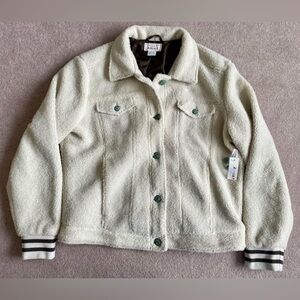 ARIAT Women's Steer My Way Cream Trucker Jacket Size XL (new with tags)